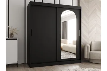 Tallmo Vaatekaappi Peilillä 180x200 cm - Säilytys - Vaatesäilytys - Vaatekaappi