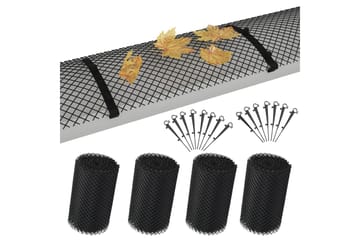 4-osainen kouruverkko klipseillä HDPE 1,08 m - Talo & remontointi - Rakentaminen - Lattiat & seinät & katot - Katto & eristys