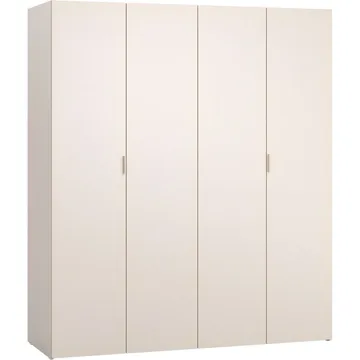 Vaatekaappi 4 You Fresh 4 Ovea - Hiekkabeige, 206 cm - Säilytys - Vaatesäilytys - Vaatekaappi