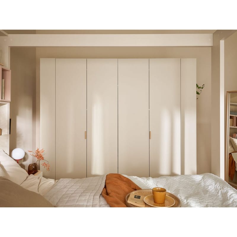 Vaatekaappi 4 You Fresh 4 Ovea - Tammi, 206 cm - Säilytys - Vaatesäilytys - Vaatekaappi