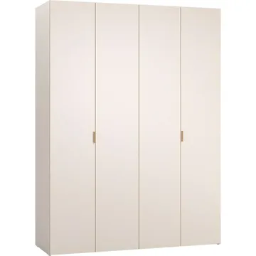 Vaatekaappi 4 You Fresh 4 Ovea - Tammi, 240,6 cm - Säilytys - Vaatesäilytys - Vaatekaappi