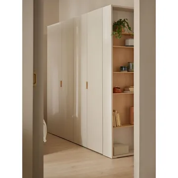 Vaatekaappi 4 You Fresh 4 Ovea - Tammi, 240,6 cm - Säilytys - Vaatesäilytys - Vaatekaappi