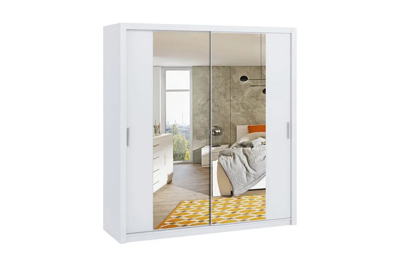 Bono Vaatekaappi peilillä, Valkoinen