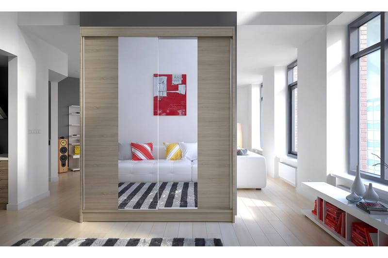 Camino Vaatekaappi 150x58x200 cm - Säilytys - Vaatesäilytys - Vaatekaappi