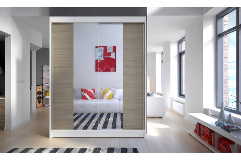 Camino Vaatekaappi 150x58x200 cm - Säilytys - Vaatesäilytys - Vaatekaappi