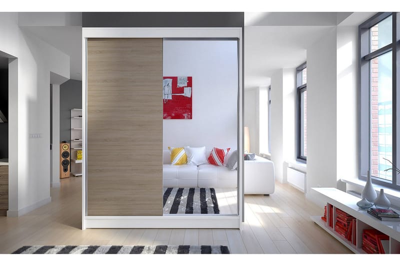 Camino Vaatekaappi 150x58x200 cm - Säilytys - Vaatesäilytys - Vaatekaappi