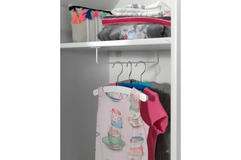 Vaatekaappi Casami Brugge Pinkki - Pinkki - Säilytys - Vaatesäilytys - Vaatekaappi