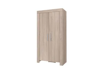 Cezar Garderob 100x60x201 cm Ek - Säilytys - Vaatesäilytys - Vaatekaappi