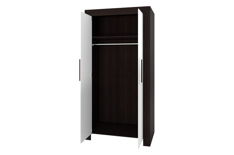 Cezar Vaatekaappi 100x60x201 cm - Beige/Harmaa - Säilytys - Vaatesäilytys - Vaatekaappi