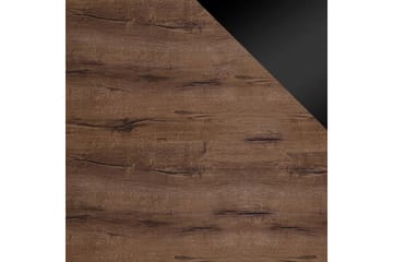 Vaatekaappi Charon 150x68,5x215 cm - Tammi/Musta - Säilytys - Vaatesäilytys - Vaatekaappi