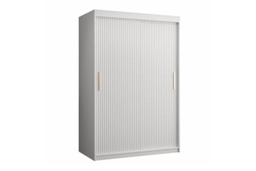 Dunvegan vaatekaappi 120 cm maalattua puuta - Valkoinen - Säilytys - Vaatesäilytys - Vaatekaappi