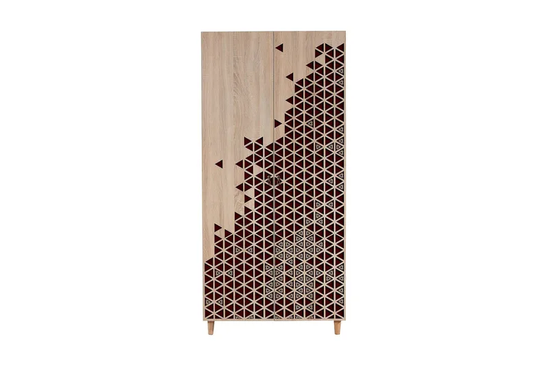 Vaatekaappi Gillberga 90 cm, Ruskea