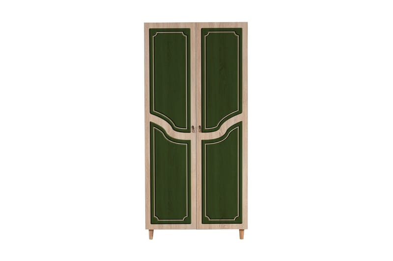 Vaatekaappi Gillberga 90 cm - Ruskea - Säilytys - Vaatesäilytys - Vaatekaappi