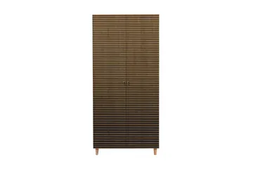 Vaatekaappi Gillberga 90 cm - Ruskea - Säilytys - Vaatesäilytys - Vaatekaappi