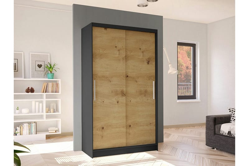 Glenmore Garderob Black - Säilytys - Vaatesäilytys - Vaatekaappi