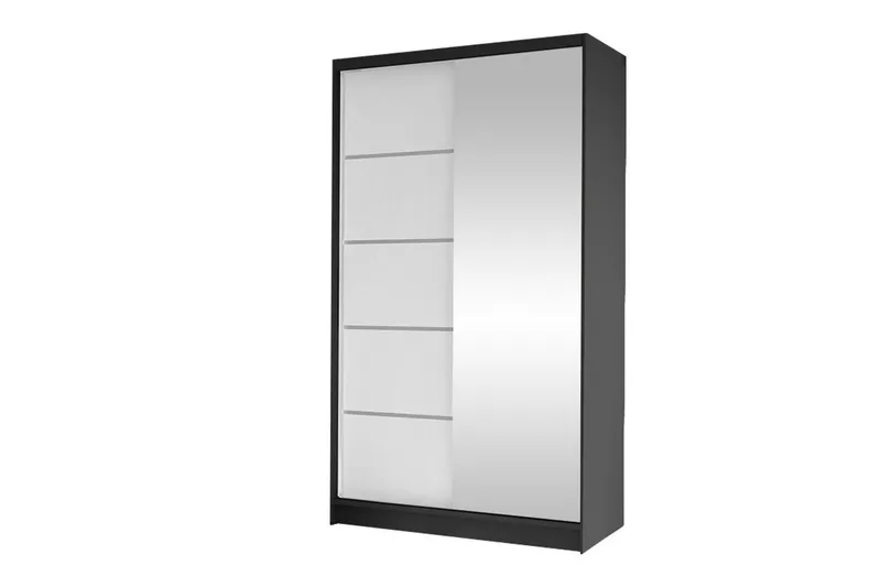 Glenmore Garderob m. Spegel White, undefined