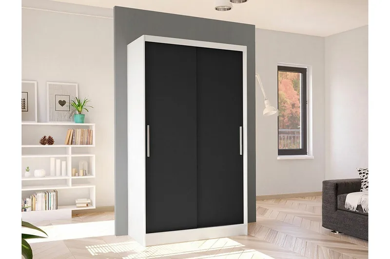 Glenmore Garderob White - Säilytys - Vaatesäilytys - Vaatekaappi