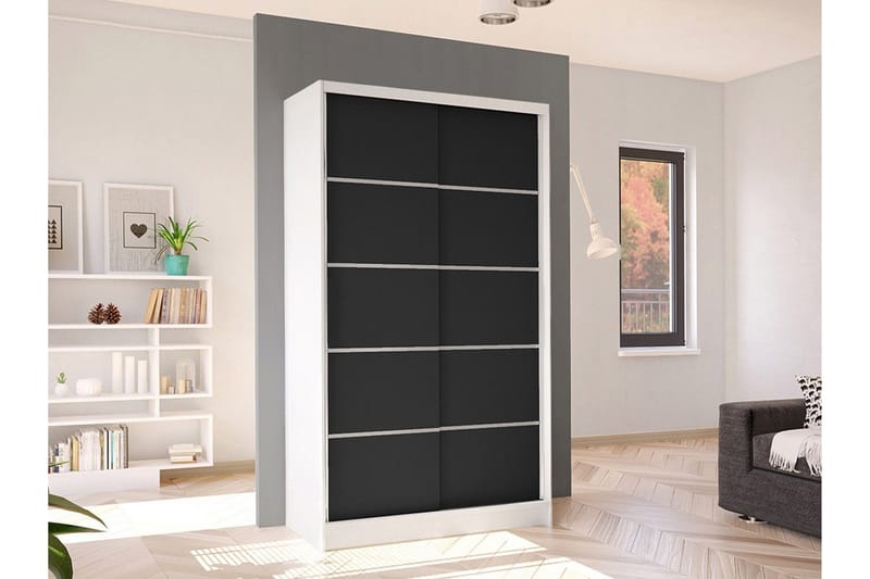 Glenmore Garderob White - Säilytys - Vaatesäilytys - Vaatekaappi