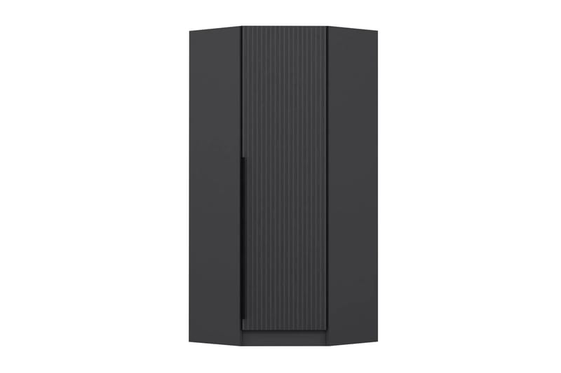Kulmakaappi Cambrian 74 cm - Antrasiitti - Säilytys - Vaatesäilytys - Vaatekaappi - Kulmavaatekaappi