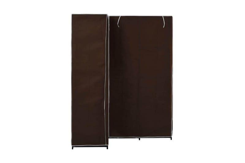 Kulmavaatekaappi ruskea 130x87x169 cm - Ruskea - Säilytys - Vaatesäilytys - Vaatekaappi - Kulmavaatekaappi