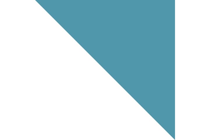 Kulmavaatekaappi Ridino 95 cm - Valkoinen/Sininen/Vihreä - Kulmavaatekaappi