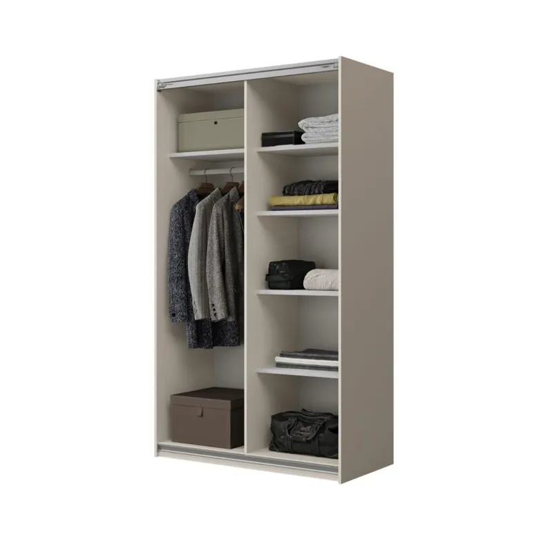 Vaatekaappi Kuutiö 2 liukuovea - Kashmir - Säilytys - Vaatesäilytys - Vaatekaappi