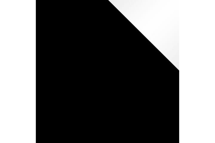 Vaatekaappi London 180x57x215 cm - Musta/Valkoinen - Vaatekaappi