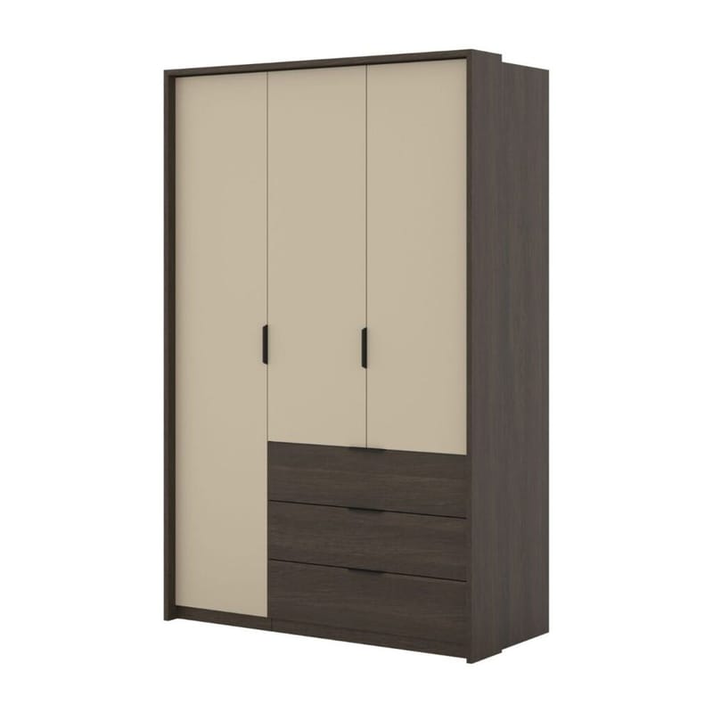 Vaatekaappi Mola 3 ovea ja 3 laatikkoa, undefined