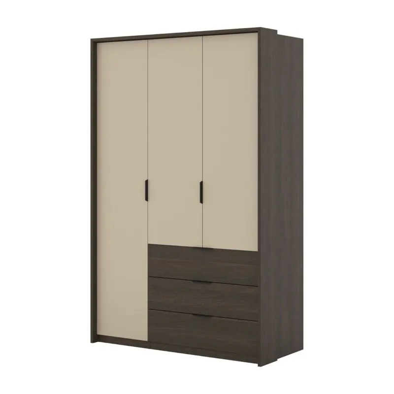 Vaatekaappi Mola 3 ovea ja 3 laatikkoa, undefined