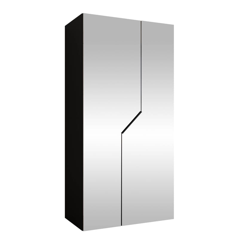 vaatekaappi NO_BRAND ANDREW 3 100 -vaatekaappi musta Musta, undefined