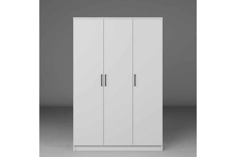 Olera Vaatekaappisskåp 120x180 cm - Valkoinen - Säilytys - Vaatesäilytys - Vaatekaappi - Kulmavaatekaappi