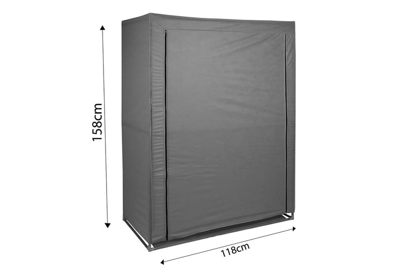 Säilytyspussi Zakkum 118x158 cm - Harmaa - Säilytys - Vaatesäilytys - Vaatekaappi - Pukulaukku