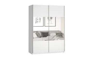 Vaatekaappi Quintal 120x210 cm - Valkoinen - Säilytys - Vaatesäilytys - Vaatekaappi
