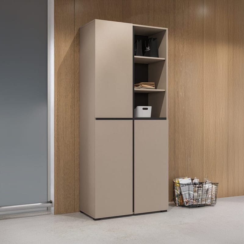 Vaatekaappi Risti 3 ovea - Kongo - Säilytys - Vaatesäilytys - Vaatekaappi