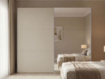 vaatekaappi Rodos - beige - Säilytys - Vaatesäilytys - Vaatekaappi