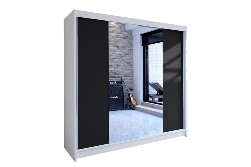 Talin Vaatekaappi 180x58x215 cm - Säilytys - Vaatesäilytys - Vaatekaappi