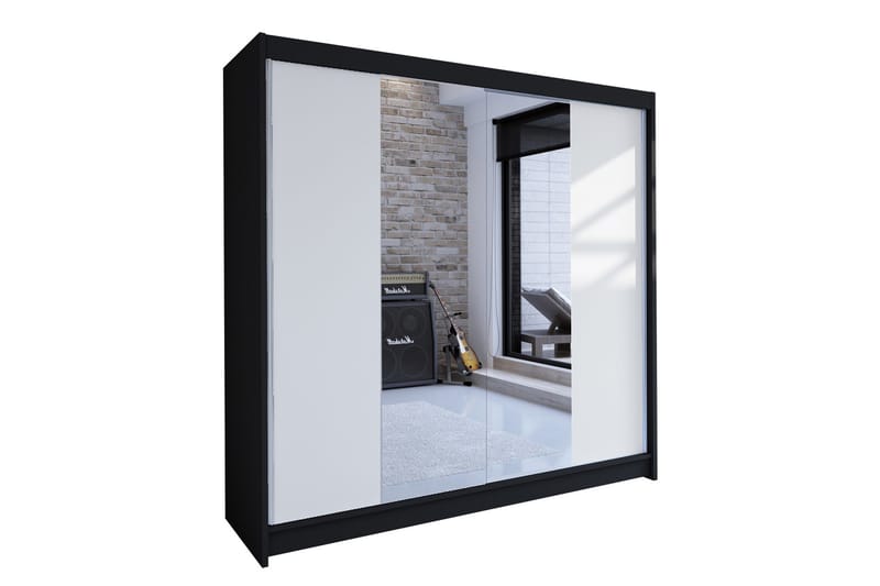 Talin Vaatekaappi 180x58x215 cm - Säilytys - Vaatesäilytys - Vaatekaappi