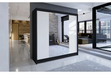 Talin Vaatekaappi 180x58x215 cm - Säilytys - Vaatesäilytys - Vaatekaappi