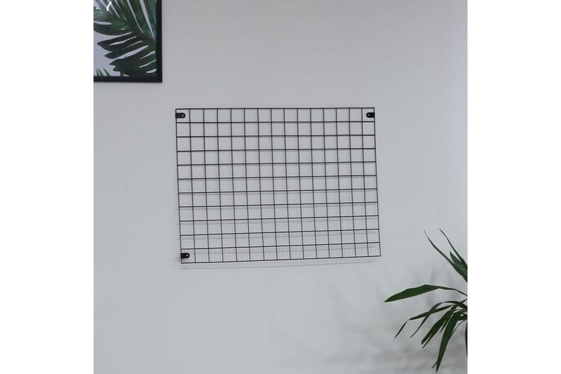 Caetano Väggskena - Musta - Säilytys - Vaatesäilytys - Vaatekaappi - Vaatekaapin hyllyjärjestelmät - Seinäkisko