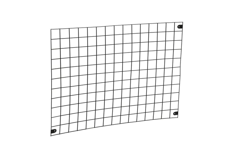 Caetano Väggskena - Musta - Säilytys - Vaatesäilytys - Vaatekaappi - Vaatekaapin hyllyjärjestelmät - Seinäkisko