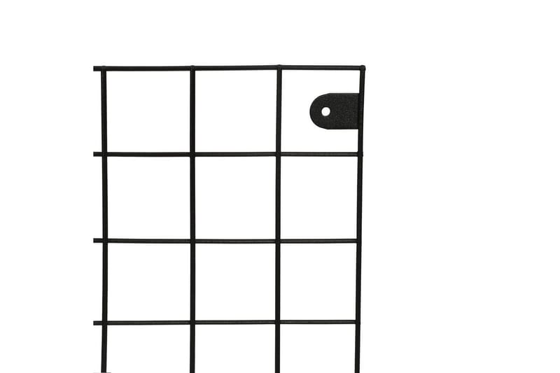 Caetano Väggskena - Musta - Säilytys - Vaatesäilytys - Vaatekaappi - Vaatekaapin hyllyjärjestelmät - Seinäkisko