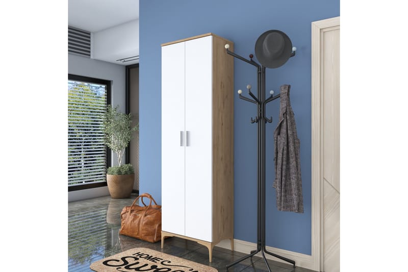 Aulakalusto Lukkha, Pähkinä/Valkoinen