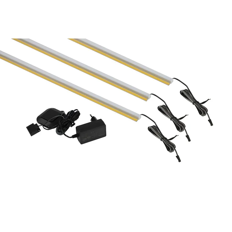 LED-profiili Serio valkoinen tyypille 05, 3 kappaletta, undefined