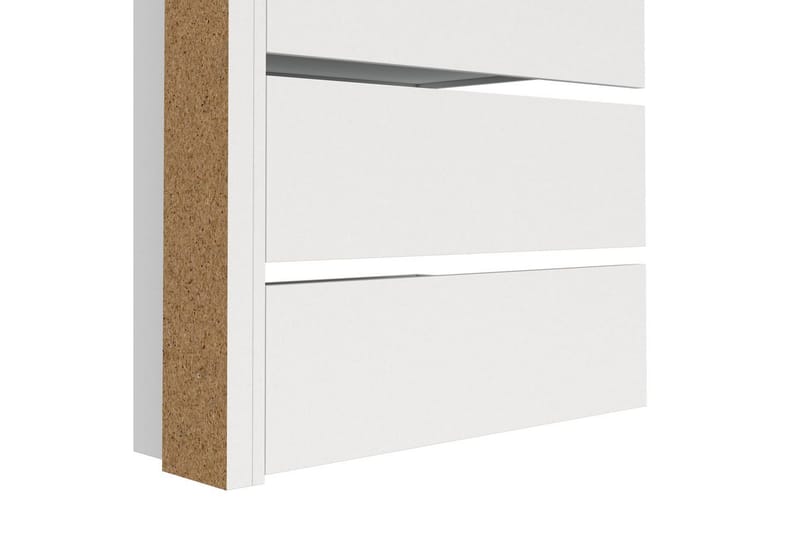 Tamang Lisäosa Hylly 71x70 cm - Valkoinen - Säilytys - Vaatesäilytys - Vaatekaappi - Vaatekaapin hyllyjärjestelmät - Tarvikkeet hyllyt