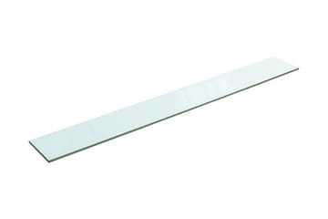 Hyllypaneeli Kirkas Lasi 100x12 cm - Läpinäkyvä - Säilytys - Vaatesäilytys - Vaatekaappi - Vaatekaapin hyllyjärjestelmät - Vaatekaapin hyllytaso