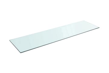 Hyllypaneeli Kirkas Lasi 110x30 cm - Läpinäkyvä - Säilytys - Vaatesäilytys - Vaatekaappi - Vaatekaapin hyllyjärjestelmät - Vaatekaapin hyllytaso