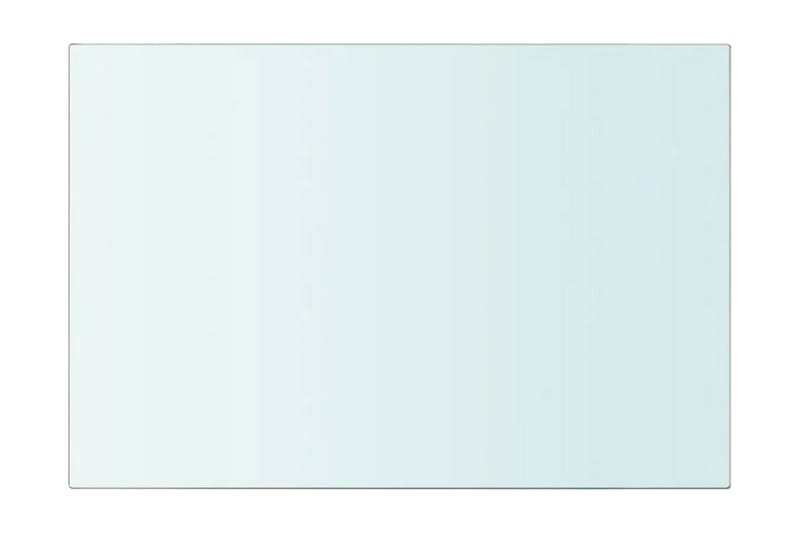 Hyllypaneeli Kirkas Lasi 30x20 cm - Läpinäkyvä - Säilytys - Vaatesäilytys - Vaatekaappi - Vaatekaapin hyllyjärjestelmät - Vaatekaapin hyllytaso