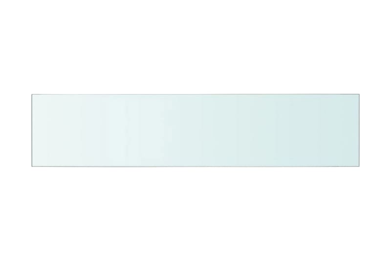 Hyllypaneeli Kirkas Lasi 60x12 cm - Läpinäkyvä - Säilytys - Vaatesäilytys - Vaatekaappi - Vaatekaapin hyllyjärjestelmät - Vaatekaapin hyllytaso