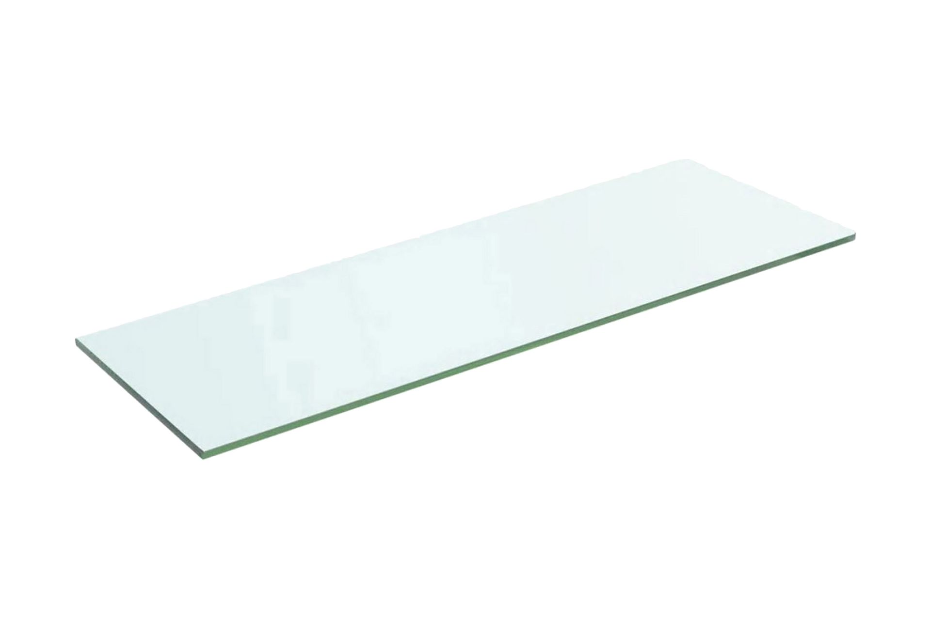 Hyllypaneeli Kirkas Lasi 60x15 cm - Läpinäkyvä - Säilytys - Vaatesäilytys - Vaatekaappi - Vaatekaapin hyllyjärjestelmät - Vaatekaapin hyllytaso