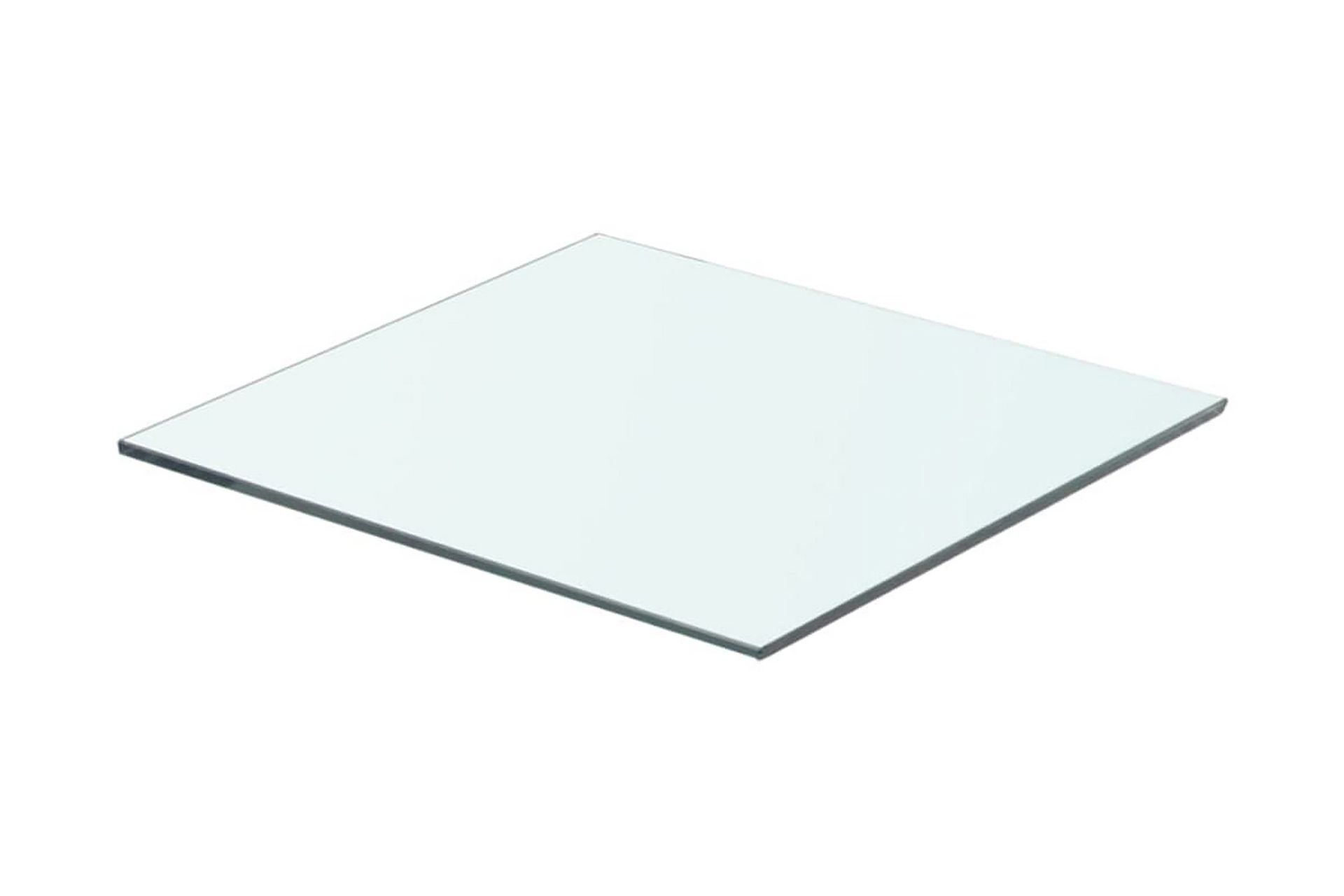 Hyllyt 2 kpl kirkas lasi 40x30 cm - Säilytys - Vaatesäilytys - Vaatekaappi - Vaatekaapin hyllyjärjestelmät - Vaatekaapin hyllytaso
